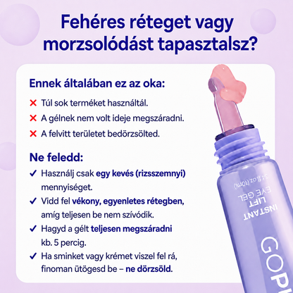 Instant Ránctalanító Gél