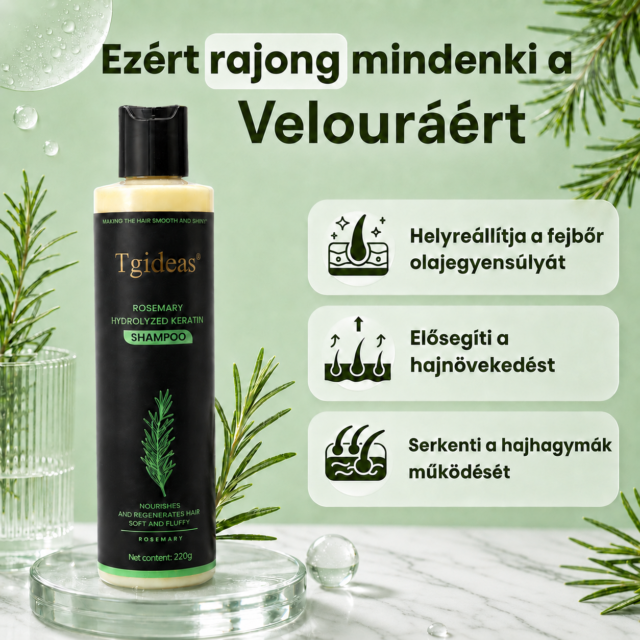 GrowthActive Hajsampon